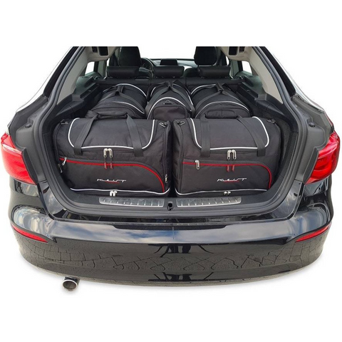 Reistassen Set 5-delig BMW 3 Serie Gran Turismo 2013-2020 Op Maat Auto Interieur Kofferbak Organizer Accessoires