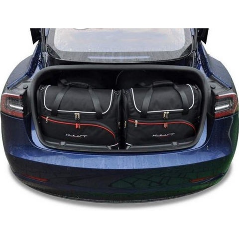Tesla Model 3 Bespoke Trunk Reistassen Set 5-delig Organizer Weekendtassen Auto Accessoires