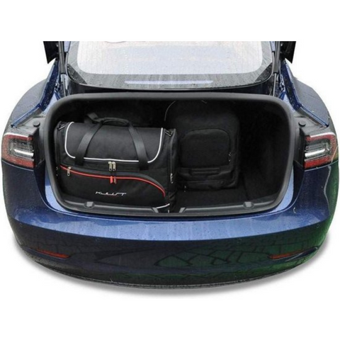 Tesla Model 3 Bespoke Trunk Reistassen Set 5-delig Organizer Weekendtassen Auto Accessoires