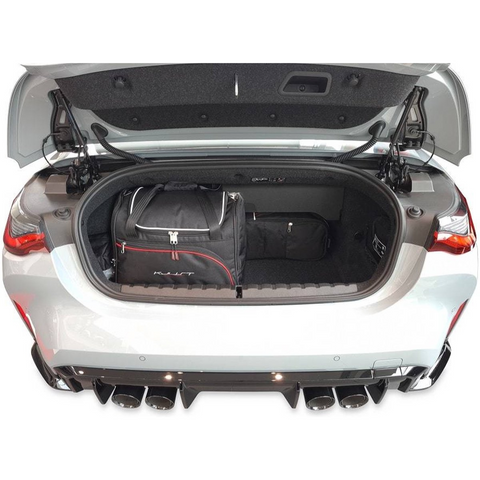 Reistassen Set 4-delig BMW 4 Serie Cabrio 2020+ Op Maat Auto Interieur Kofferbak Organizer Accessoires