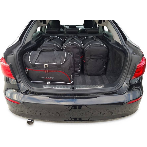 Reistassen Set 5-delig BMW 3 Serie Gran Turismo 2013-2020 Op Maat Auto Interieur Kofferbak Organizer Accessoires