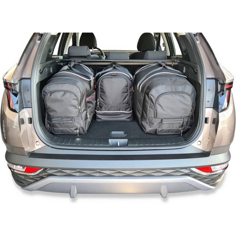 Reistassen Set 4-delig Hyundai Tucson 2020+ Op Maat Auto Interieur Kofferbak Organizer Accessoires