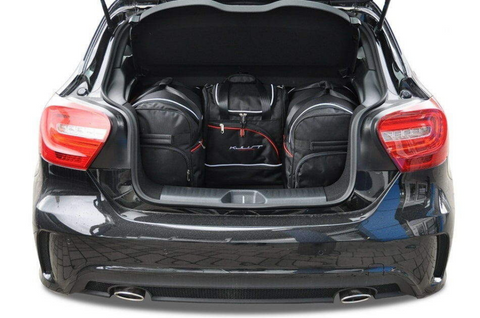 Mercedes-Benz A-Klasse Hatchback 2012-2017 Reistassen Set 4-delig Kofferbak Trunk Auto Car Bags