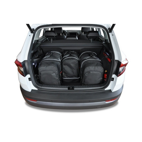 Reistassen Set 4-delig SKODA KAROQ 2017+ Op Maat Auto Interieur Kofferbak Organizer Accessoires