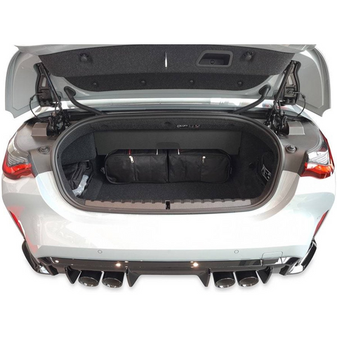 Reistassen Set 4-delig BMW 4 Serie Cabrio 2020+ Op Maat Auto Interieur Kofferbak Organizer Accessoires