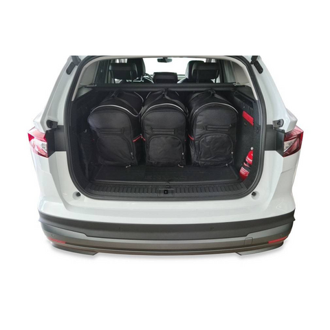 Reistassen Set 5-delig SKODA ENYAQ IV 2020+ Op Maat Auto Interieur Kofferbak Organizer Accessoires