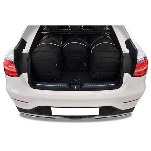 Reistassen Set 4-delig MERCEDES-BENZ GLC COUPE 2016+ Op Maat Auto Interieur Kofferbak Organizer Accessoires