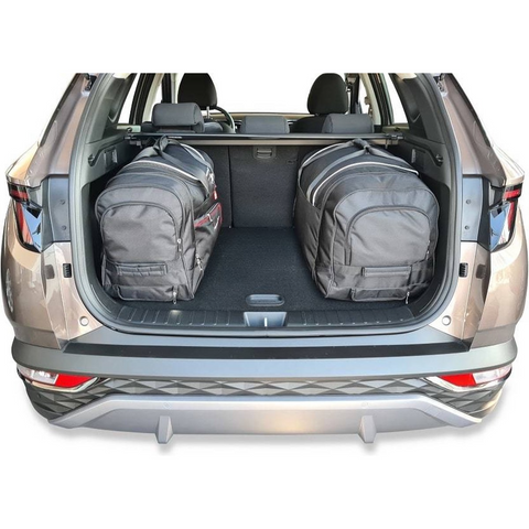 Reistassen Set 4-delig Hyundai Tucson 2020+ Op Maat Auto Interieur Kofferbak Organizer Accessoires