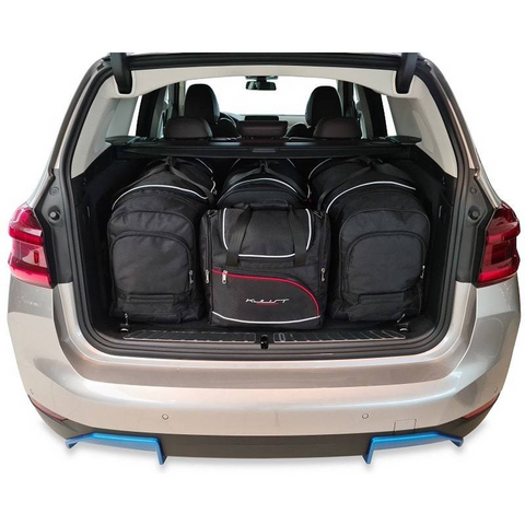 Reistassen Set 4-delig BMW ix3 2021+ Op Maat Auto Interieur Kofferbak Organizer Accessoires