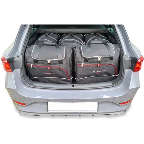 Reistassen Set 5-delig Cupra Leon ST 2020+ Op Maat Auto Interieur Kofferbak Organizer Accessoires