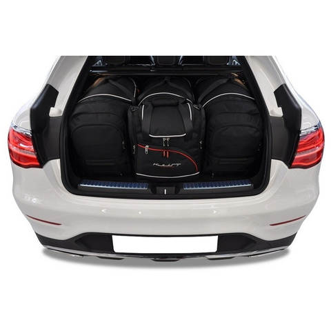 Reistassen Set 4-delig MERCEDES-BENZ GLC COUPE 2016+ Op Maat Auto Interieur Kofferbak Organizer Accessoires