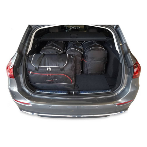 Reistassen Set 5-delig MERCEDES-BENZ C ESTATE 2021+ Op Maat Auto Interieur Kofferbak Organizer Accessoires