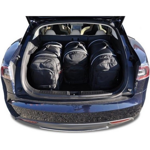 Tesla Model S 2012-2016 Trunk Reistassen 4-delig Organizer Weekendtassen Auto Interieur Accessoires