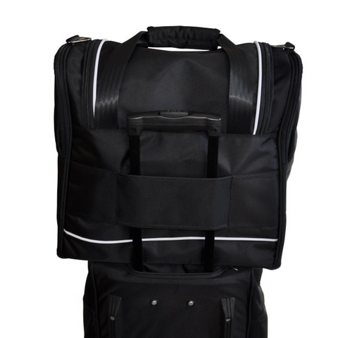Reistassen Set op maat TOYOTA COROLLA CROSS HEV 2022+, 30% meer bagageruimte, 4 tassen (2 trolleys, 1 sporttas, 1 handbagage), gratis verzending NL & BE, 3 jaar garantie.