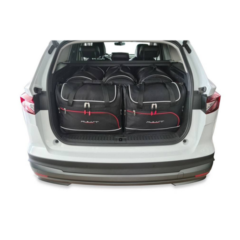 Reistassen Set 5-delig SKODA ENYAQ IV 2020+ Op Maat Auto Interieur Kofferbak Organizer Accessoires