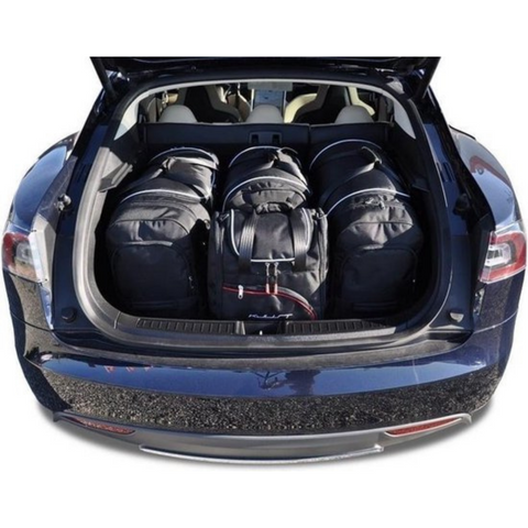 Tesla Model S 2012-2016 Trunk Reistassen 8-delig Organizer Weekendtassen Auto Interieur Accessoires