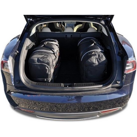 Tesla Model S 2012-2016 Trunk Reistassen 4-delig Organizer Weekendtassen Auto Interieur Accessoires