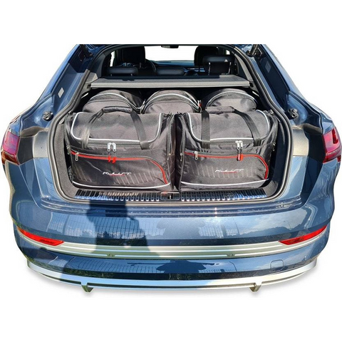 Reistassen Set 5-delig - Audi e-tron Sportback 2020+ Op Maat Auto Interieur Kofferbak Organizer Accessoires