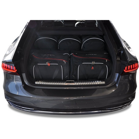 Reistassen Set 5-delig - Audi A7 2017+ Op Maat Auto Interieur Kofferbak Organizer Accessoires