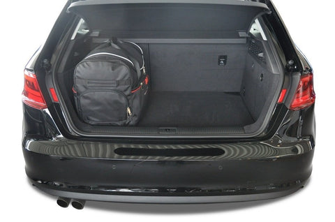 Audi A3 2012-2020 Reistassen Set 3-delig Kofferbak Trunk Weekendtassen Auto Op Maat Gemaakt Car Bag