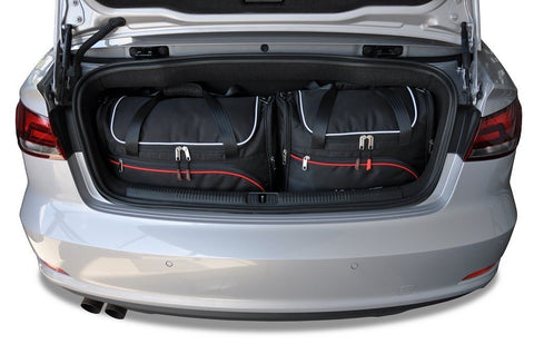 Audi A3 Cabrio 2014-2016 Reistassen Set 4-delig Kofferbak Trunk Weekendtassen Auto Op Maat Gemaakt