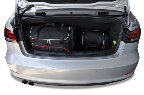 Audi A3 Cabrio 2014-2016 Reistassen Set 4-delig Kofferbak Trunk Weekendtassen Auto Op Maat Gemaakt