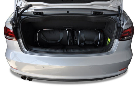 Audi A3 Cabrio 2014-2016 Reistassen Set 4-delig Kofferbak Trunk Weekendtassen Auto Op Maat Gemaakt