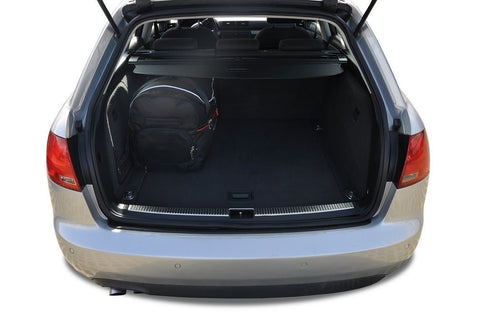 Audi A4 Avant 2004-2008 Reistassen Set 5-delig Kofferbak Weekendtas Auto Op Maat Gemaakt Car Bags