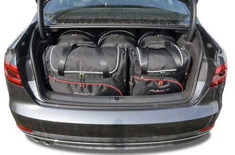 Audi A4 Limousine 2015+ Reistassen Set 5-delig Kofferbak Trunk Auto Op Maat Gemaakt Car Bags