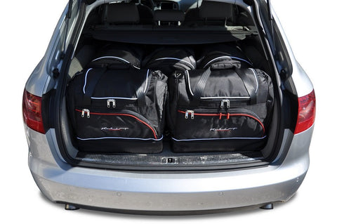 Audi A6 Avant 2004-2011 Reistassen Set 5-delig Trunk Weekendtassen Auto Op Maat Gemaakt Car Bags