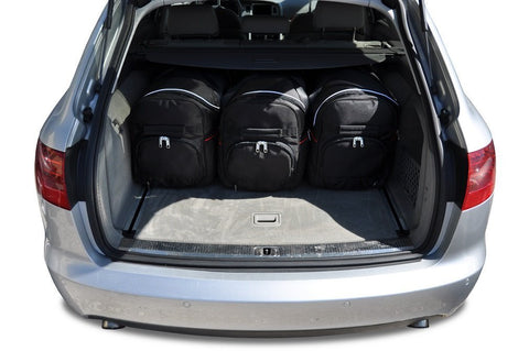 Audi A6 Avant 2004-2011 Reistassen Set 5-delig Trunk Weekendtassen Auto Op Maat Gemaakt Car Bags