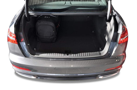 Audi A6 Limousine 2018+ Reistassen Set 5-delig Trunk Weekendtassen Auto Op Maat Gemaakt Car Bags