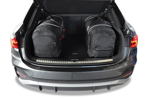 Audi Q3 Sportback 2019+ Reistassen Set 4-delig Trunk Weekendtassen Auto Op Maat Gemaakt Car Bags