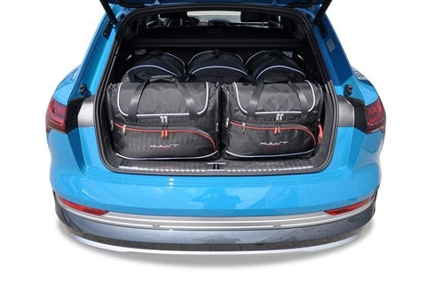 Audi E-Tron Quattro 2019+ Reistassen Set 5-delig Trunk Weekendtassen Auto Op Maat Gemaakt Car Bags