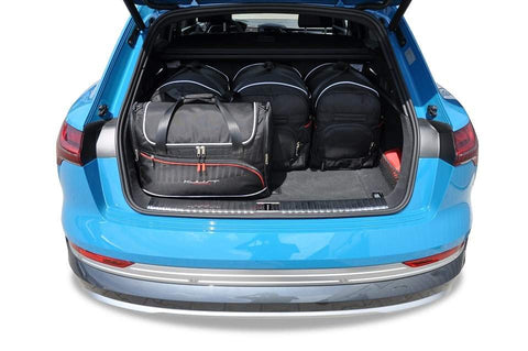 Audi E-Tron Quattro 2019+ Reistassen Set 5-delig Trunk Weekendtassen Auto Op Maat Gemaakt Car Bags