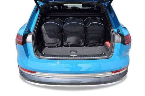 Audi E-Tron Quattro 2019+ Reistassen Set 5-delig Trunk Weekendtassen Auto Op Maat Gemaakt Car Bags