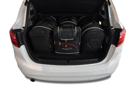 BMW 2 Serie Active Tourer 2014+ Reistassen Set 4-delig Kofferbak Auto Op Maat Gemaakt Car Bags