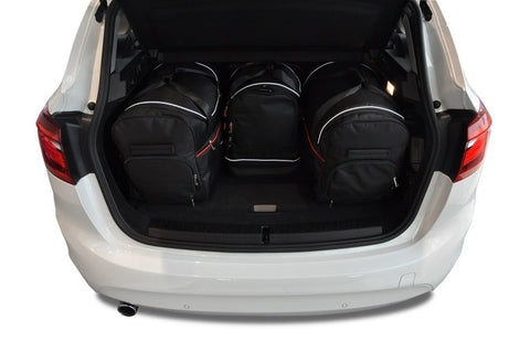 BMW 2 Serie Active Tourer 2014+ Reistassen Set 4-delig Kofferbak Auto Op Maat Gemaakt Car Bags