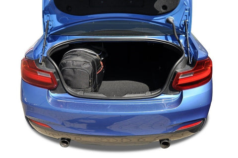 BMW 2 Serie Coupé 2013+ Reistassen Set 4-delig Trunk Weekendtassen Auto Op Maat Gemaakt Car Bags