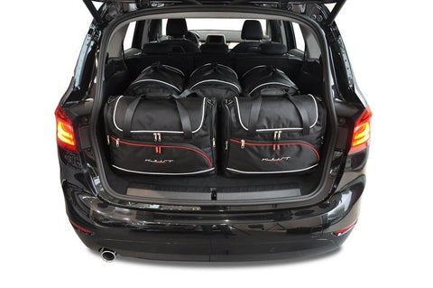 BMW 2 Serie Gran Tourer 2015+ Reistassen Set 5-delig Kofferbak Trunk Auto Op Maat Gemaakt Car Bags