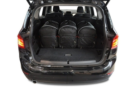 BMW 2 Serie Gran Tourer 2015+ Reistassen Set 5-delig Kofferbak Trunk Auto Op Maat Gemaakt Car Bags