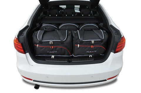 BMW 3 Serie Gran Turismo 2013+ Reistassen Set 5-delig Kofferbak Trunk Weekendtassen Auto Car Bags