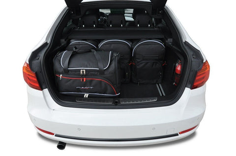 BMW 3 Serie Gran Turismo 2013+ Reistassen Set 5-delig Kofferbak Trunk Weekendtassen Auto Car Bags