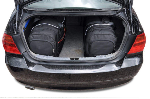 BMW 3 Serie Limousine 2004-2013 Reistassen Set 4-delig Kofferbak Trunk Weekendtassen Auto Car Bags