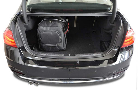 BMW 3 Serie Limousine 2012-2018 Reistassen Set 4-delig Kofferbak Trunk Weekendtassen Auto Car Bags