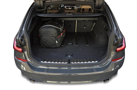 BMW 3 Serie Touring 2019+ Reistassen Set 5-delig Kofferbak Weekendtassen Auto Maat Gemaakt Car Bags