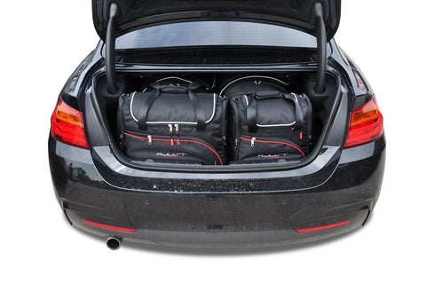 BMW 4 Serie Coupé 2013+ Reistassen Set 4-delig Kofferbak Trunk Weekendtassen Auto Op Maat Car Bags