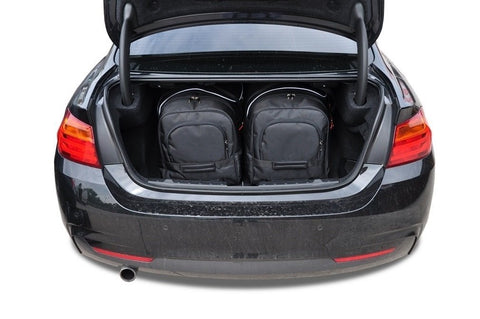BMW 4 Serie Coupé 2013+ Reistassen Set 4-delig Kofferbak Trunk Weekendtassen Auto Op Maat Car Bags