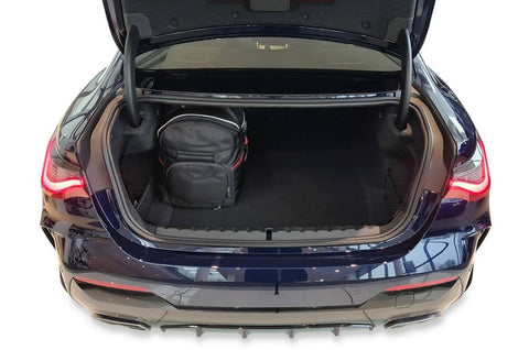 BMW 4 Serie Coupé 2020+ Reistassen Set 5-delig Kofferbak Trunk Weekendtassen Auto Op Maat Gemaakt