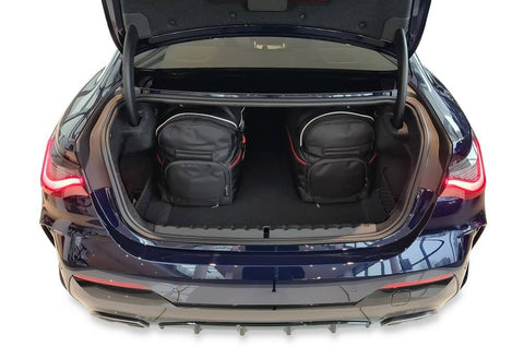BMW 4 Serie Coupé 2020+ Reistassen Set 5-delig Kofferbak Trunk Weekendtassen Auto Op Maat Gemaakt